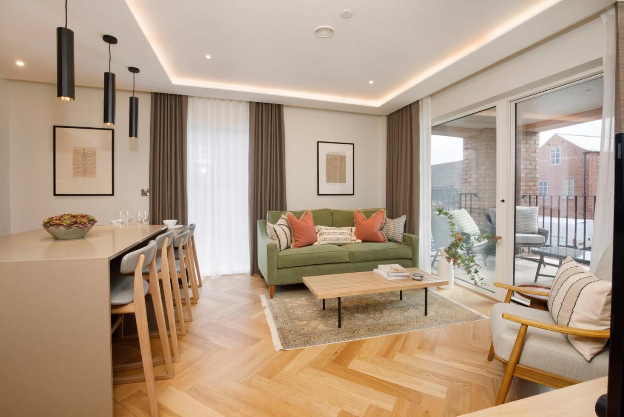 Apartment 21 Hudson Quarter Luxury Apartments-Free Parking 1 Car 요크 외부 사진